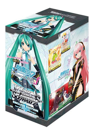 Hatsune Miku -Project DIVA- f Booster Box [PD/S22] - Weiss Schwarz Sealed