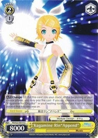 Kagamine Rin’Append’ (22014) [PD/S22] - Weiss Schwarz Single