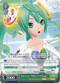 Hatsune Miku’Linkage’ (22028) [PD/S22] - Weiss Schwarz Single