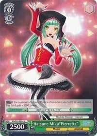 Hatsune Miku’Pierretta’ (22034) [PD/S22] - Weiss Schwarz Single