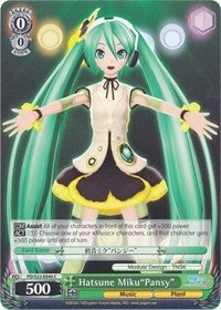 Hatsune Miku’Pansy’ (22040) [PD/S22] - Weiss Schwarz Single