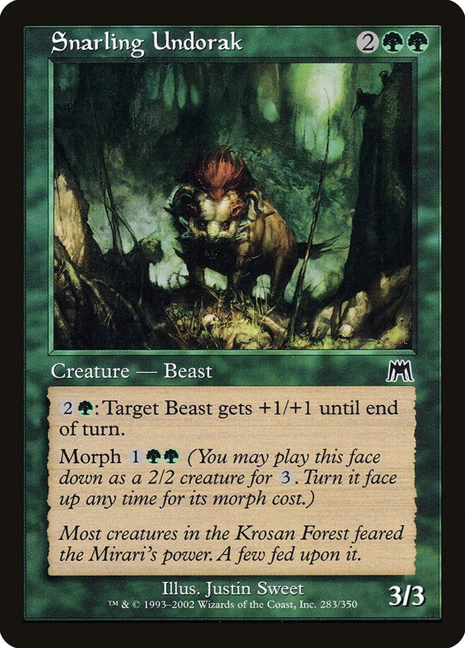 Snarling Undorak (283) [ONS] - MTG Single