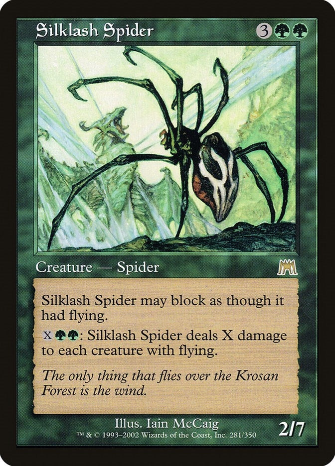 Silklash Spider (281) [ONS] - MTG Single