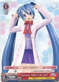 Hatsune Miku’Lab Girl’ (22068) [PD/S22] - Weiss Schwarz Single