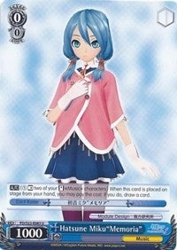 Hatsune Miku’Memoria’ (22083) [PD/S22] - Weiss Schwarz Single