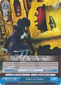 Ashes to Ashes (22096) [PD/S22] - Weiss Schwarz Single
