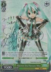 ’Electron Diva’Hatsune Miku (XR) (22026) [PD/S22] - Weiss Schwarz Single