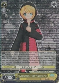 Kagamine Rin’Scissors’ (SR) (22001) [PD/S22] - Weiss Schwarz Single