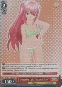 Megurine Luka’Resort Bikini’ (SR) (22053) [PD/S22] - Weiss Schwarz Single