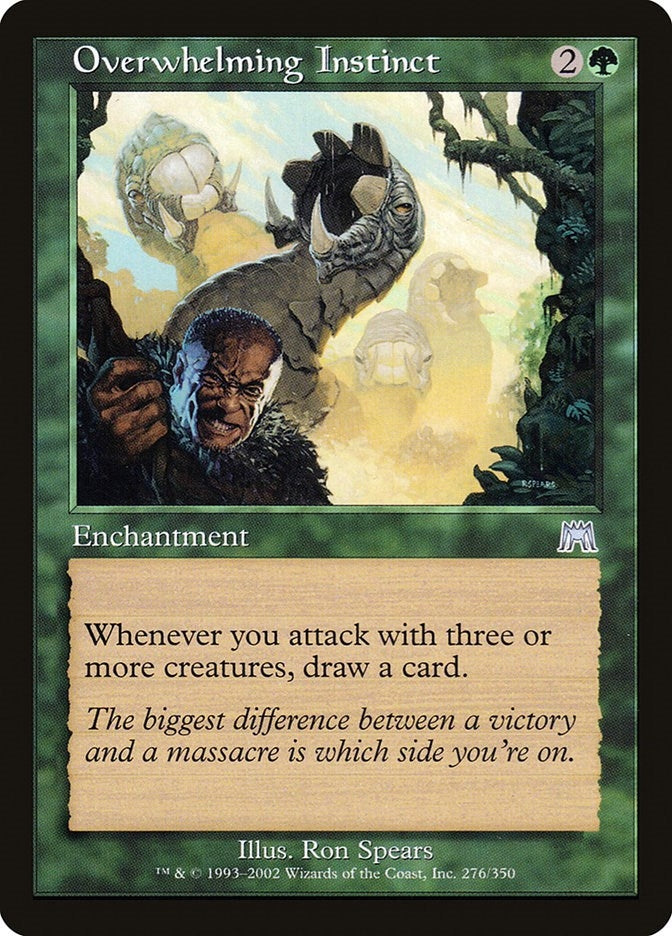 Overwhelming Instinct (276) [ONS] - MTG Single