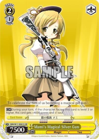 Mami’s Magical Silver Gun (SR) (17001) [MM/W17] - Weiss Schwarz Single
