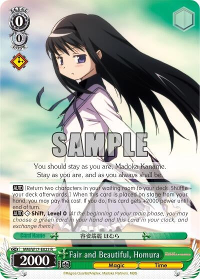 Fair and Beautiful Homura (17023) [MM/W17] - Weiss Schwarz Single
