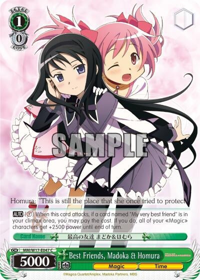 Best Friends Madoka & Homura (17047) [MM/W17] - Weiss Schwarz Single