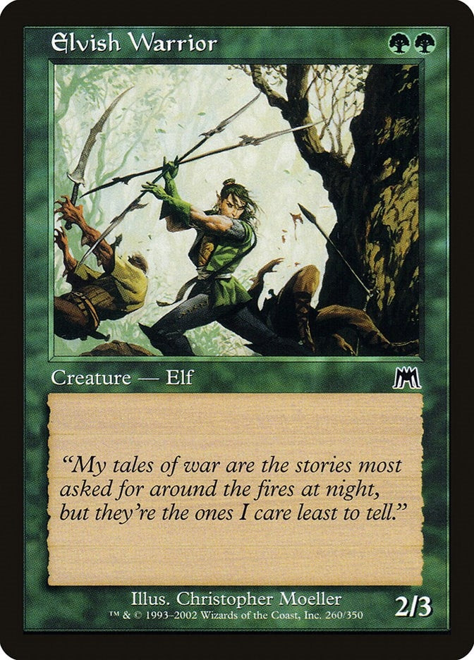 Elvish Warrior (260) [ONS] - MTG Single