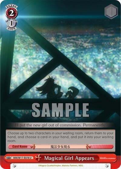 Magical Girl Appears (17078) [MM/W17] - Weiss Schwarz Single