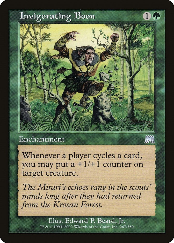 Invigorating Boon (267) [ONS] - MTG Single
