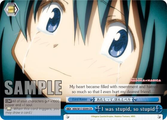I was stupid so stupid (17099) [MM/W17] - Weiss Schwarz Single