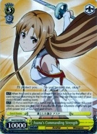 Asuna’s Commanding Strength (20007) [SAO/S20] - Weiss Schwarz Single