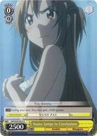 Asuna Jumps to Conclusions (20015) [SAO/S20] - Weiss Schwarz Single