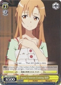 Asuna’s Veteran Cooking Skill (20020) [SAO/S20] - Weiss Schwarz Single