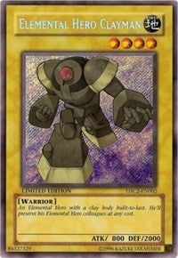 Elemental HERO Clayman (2002) (EHC2) - YuGiOh Single