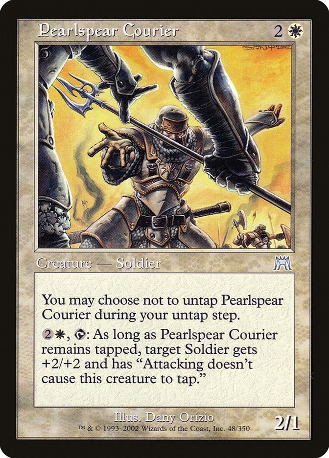 Pearlspear Courier (48) [ONS] - MTG Single