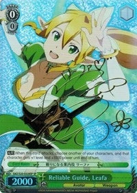 Reliable Guide Leafa (SP) (20028) [SAO/S20] - Weiss Schwarz Single