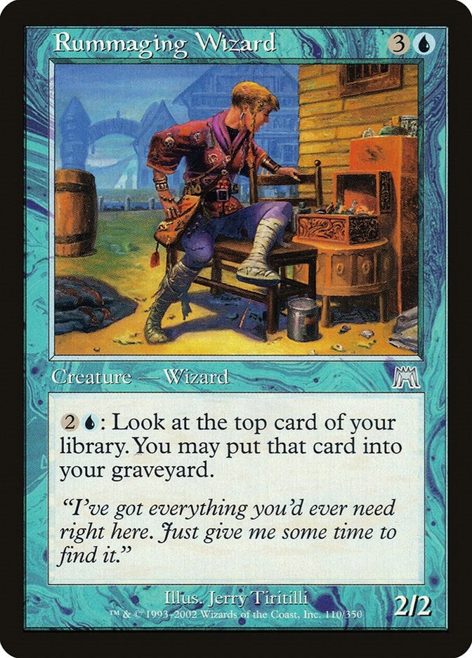 Rummaging Wizard (110) [ONS] - MTG Single