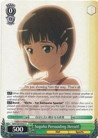 Suguha Persuading Herself (20032) [SAO/S20] - Weiss Schwarz Single