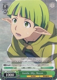 Gentle Ally Recon (20033) [SAO/S20] - Weiss Schwarz Single