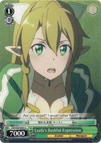 Leafa’s Bashful Expression (20035) [SAO/S20] - Weiss Schwarz Single