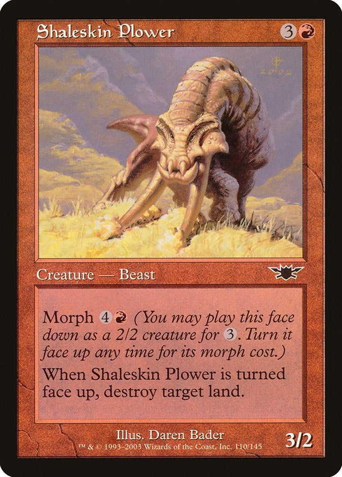 Shaleskin Plower (110) [LGN] - MTG Single