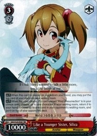 Like a Younger Sister Silica (20047) [SAO/S20] - Weiss Schwarz Single