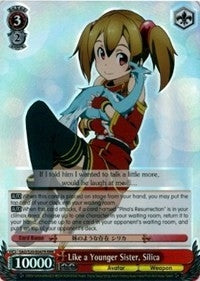 Like a Younger Sister Silica (RRR) (20047) [SAO/S20] - Weiss Schwarz Single