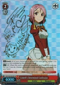 Lisbeth’s Determined Confession (SP) (20053) [SAO/S20] - Weiss Schwarz Single