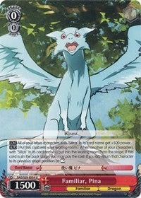 Familiar Pina (20054) [SAO/S20] - Weiss Schwarz Single