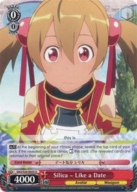 Silica - Like a Date (20055) [SAO/S20] - Weiss Schwarz Single