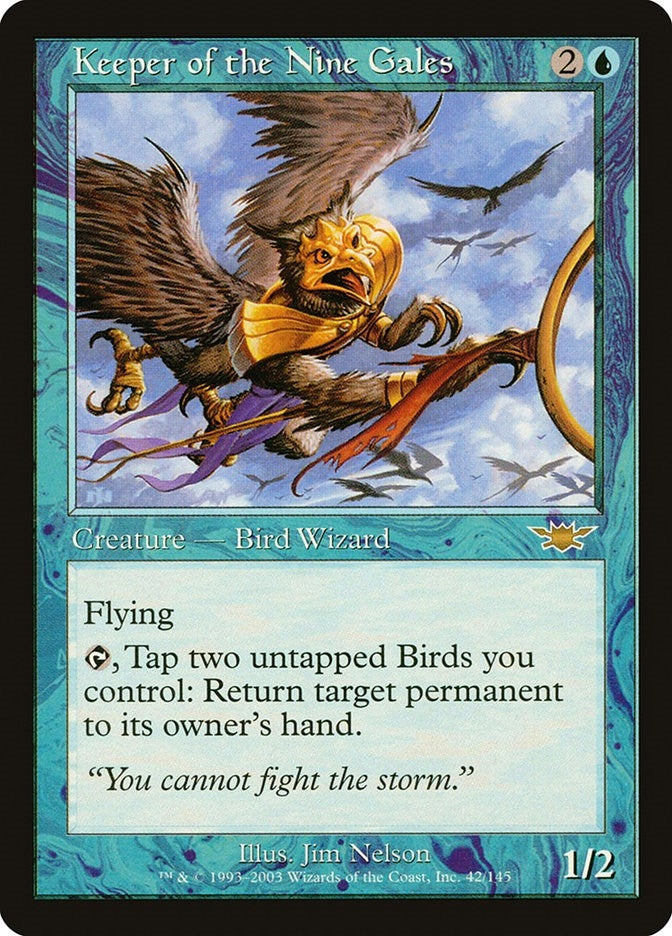 Keeper of the Nine Gales (42) [LGN] - MTG Single