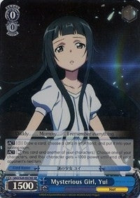 Mysterious Girl Yui (SR) (20076) [SAO/S20] - Weiss Schwarz Single