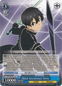 ’Black Swordsman’ Kirito (20077) [SAO/S20] - Weiss Schwarz Single