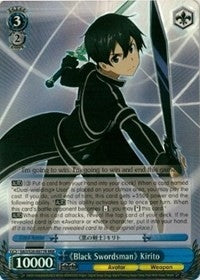 ’Black Swordsman’ Kirito (RRR) (20077) [SAO/S20] - Weiss Schwarz Single