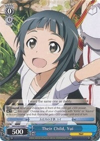 Their Child Yui (20088) [SAO/S20] - Weiss Schwarz Single