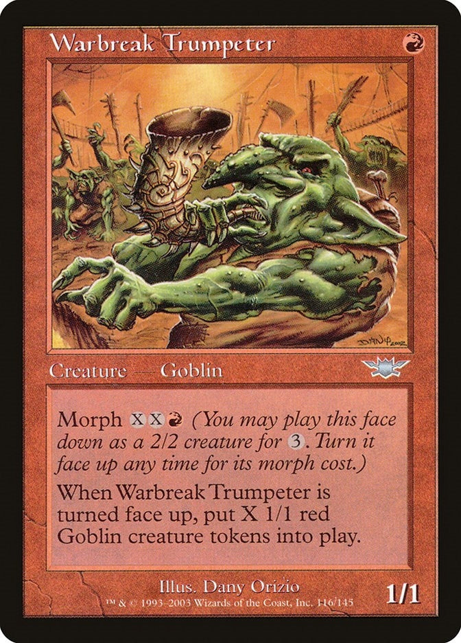 Warbreak Trumpeter (116) [LGN] - MTG Single