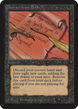 Contract from Below [LEA] - MTG Single
