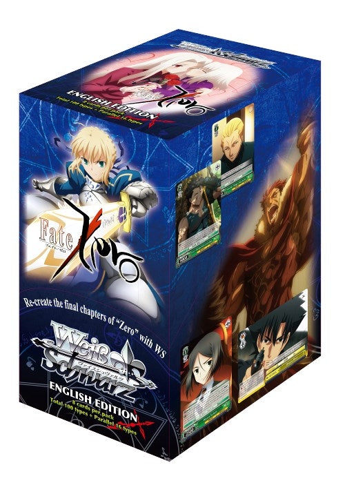 Fate/Zero Booster Box [FZ/S17] - Weiss Schwarz Sealed