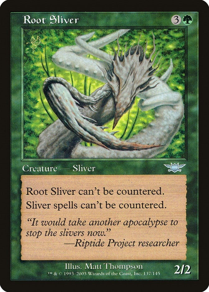 Root Sliver (137) [LGN] - MTG Single