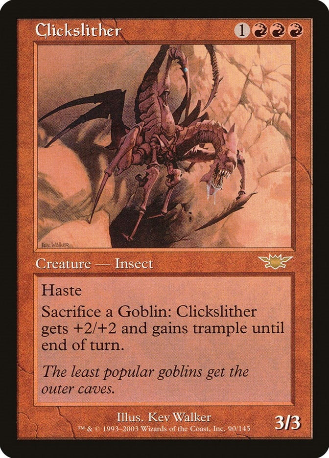 Clickslither (90) [LGN] - MTG Single
