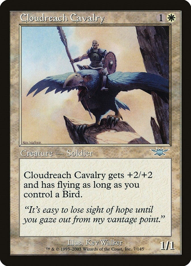 Cloudreach Cavalry (7) [LGN] - MTG Single