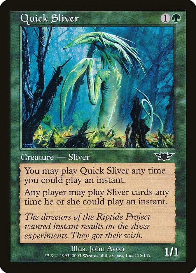 Quick Sliver (136) [LGN] - MTG Single