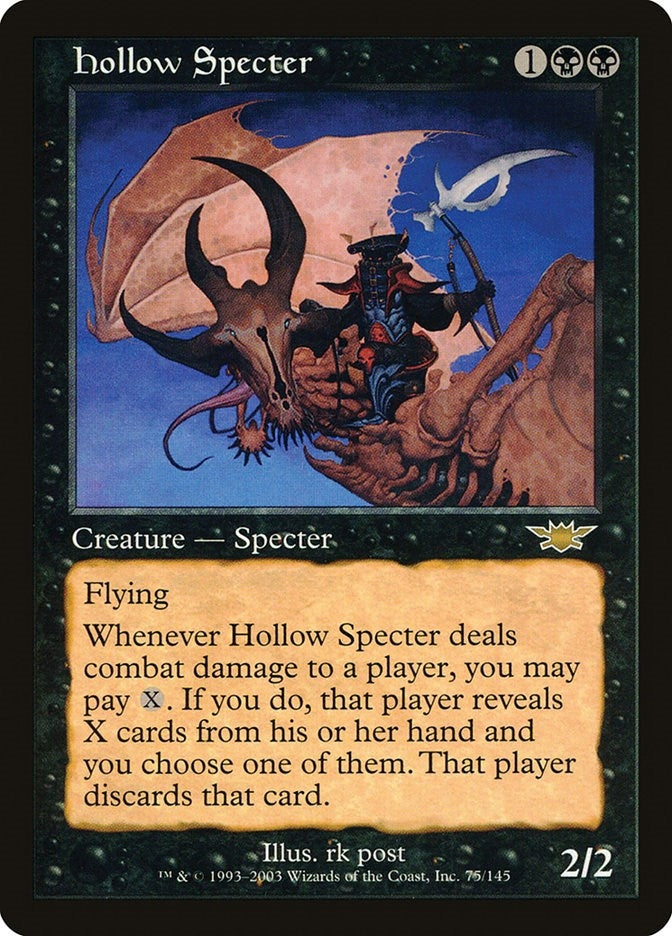 Hollow Specter (75) [LGN] - MTG Single